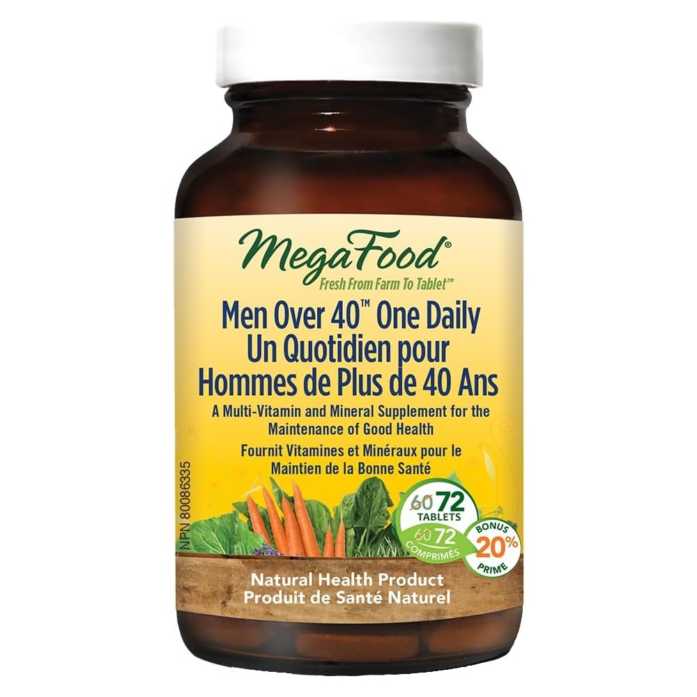 mega food mens 40+ 72