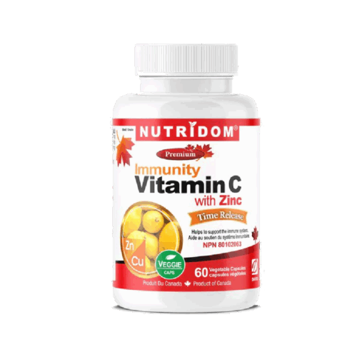 Nutridom Vitamin C with Zinc Vegetable Capsules