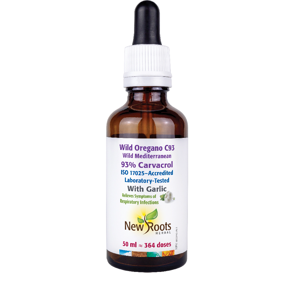 new roots oregano garlic 50ml