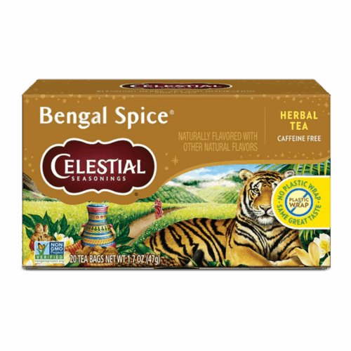 Celestial Bengal Spice Herbal Tea 20 Tea Bags
