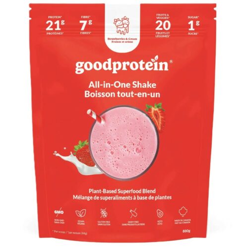good protein All-in-One Shake Strawberries & Cream 880g